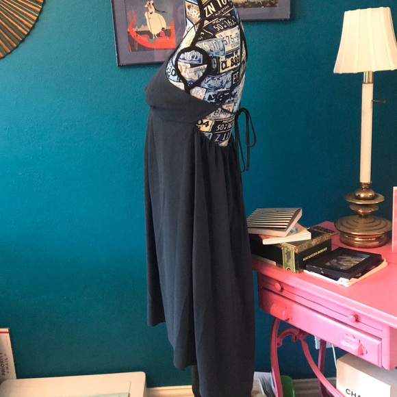 Wilfred Dark Green Backless Dress - Picture 2 of 3